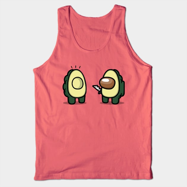 Avocado Impostor! Tank Top by Raffiti